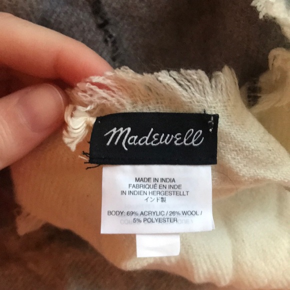 Brushed Plaid Scarf - Picture 2 of 3